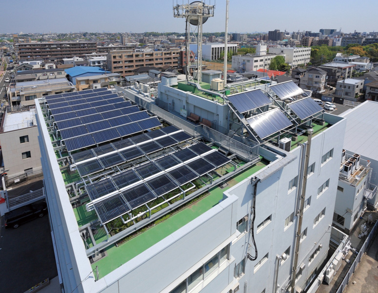 太陽熱空調システム 「ソーラークーリングシステム」