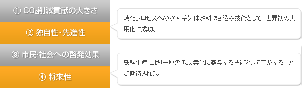 特に評価された観点