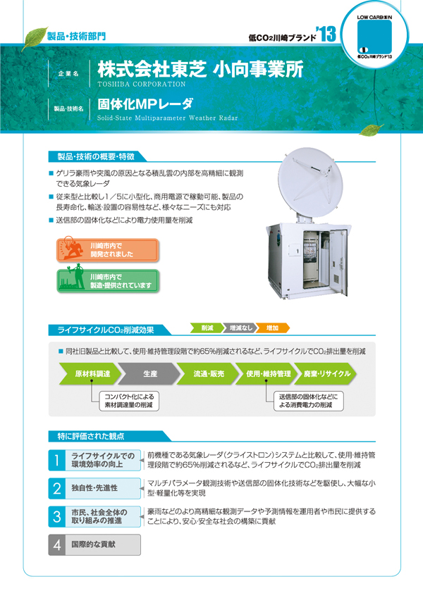 固体化ＭＰレーダ